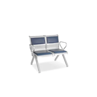 Tallo Metal Detaylı Modern İkili Bekleme Koltuğu